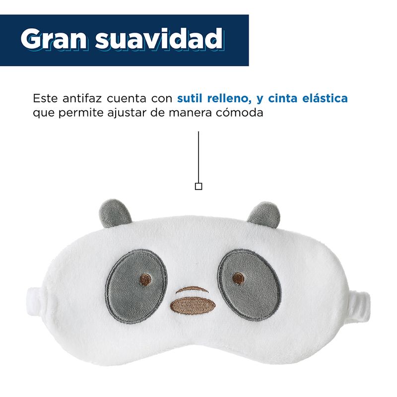 Antifaz para dormir Escandalosos - Panda — Miniso Uruguay