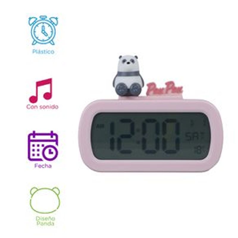 Reloj Despertador Digital - Hogar - Miniso en Línea - Miniso