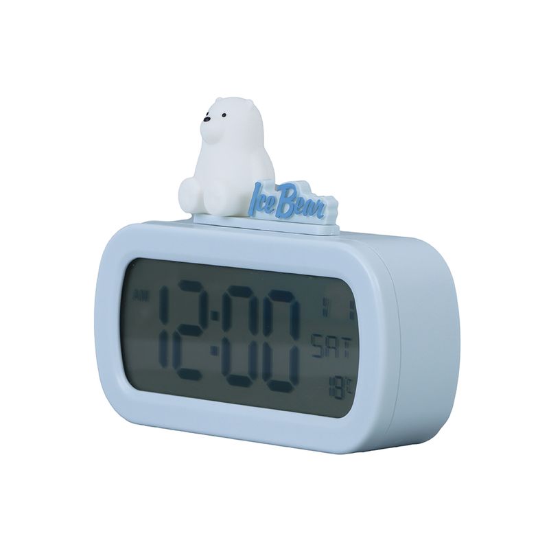 Reloj Despertador Digital con Calendario Temperatura - UNISEX UNIVERSAL