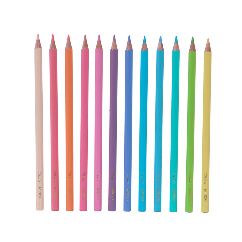Paquete Lápices De Colores Pastel - Papeleria - Miniso en Línea - Miniso