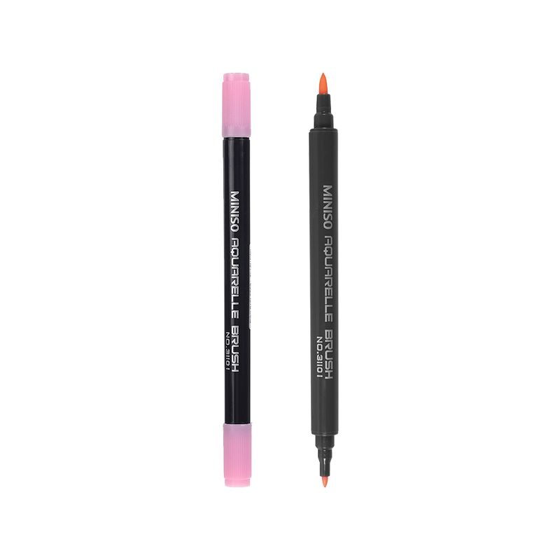 Plumones DOT Pen doble punta – Pink Stationery