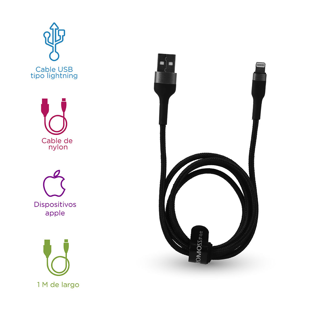 Cable De Carga Rápida USB A Lightning - Tecnologia - Miniso en