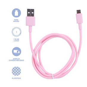 Cable Carga Rápida Y Datos USB A Micro USB - Tecnologia - Miniso en Línea