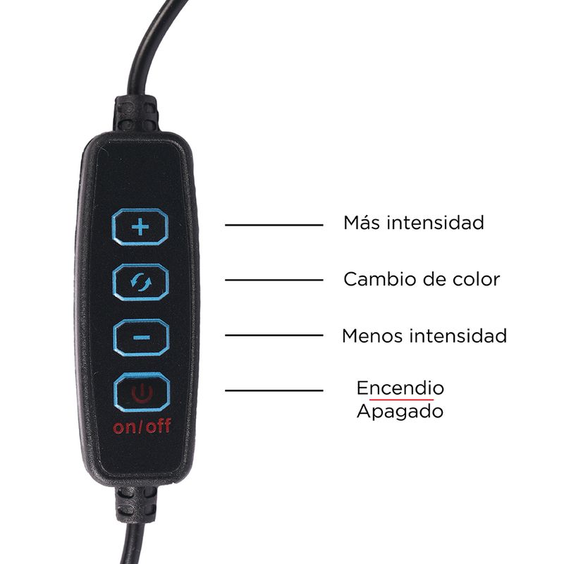 Miniso aro de outlet luz