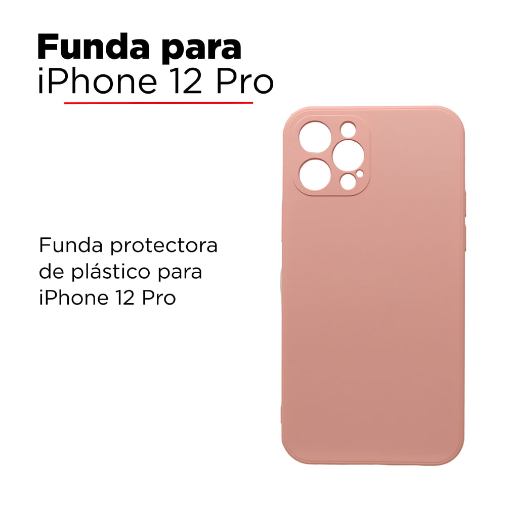 Nueboo Funda Soft Rosa para iPhone 12 Mini