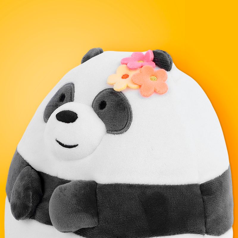 Peluche fashion de panda miniso