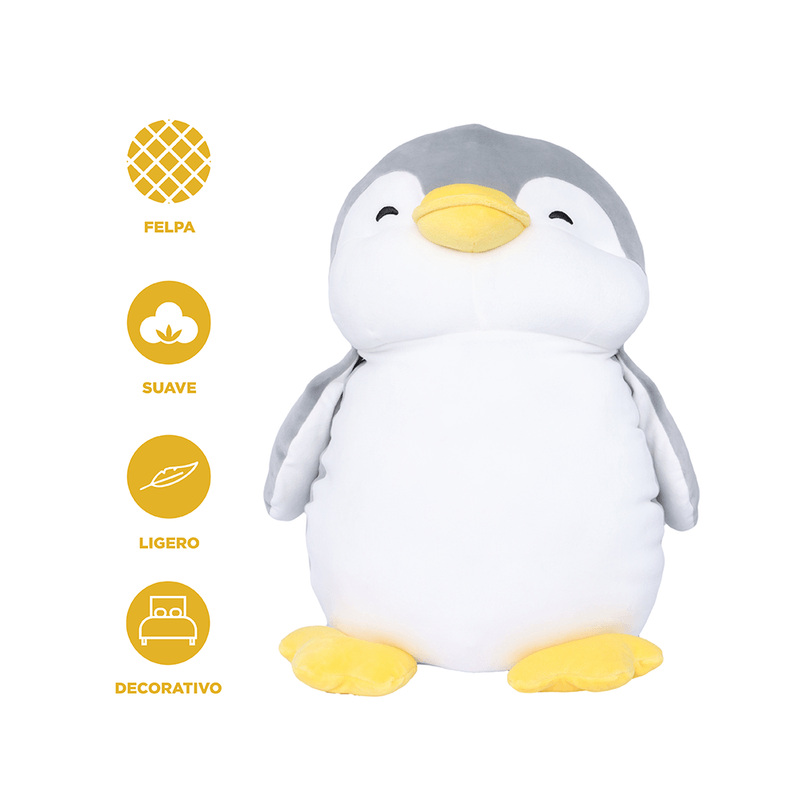  MINISO 13 Penguin Cute Plush Kawaii Body Pillow Soft Stuffed  Animal Throw Pillow Doll Big Plush Toy Gift for Valentine's Day Holding  Donut : Toys & Games