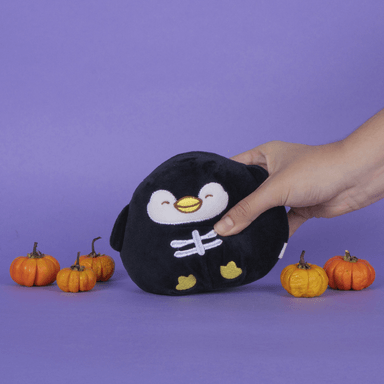 Peluche Para Mascota Pingüino Halloween 100% Poliéster Negro 14 cm