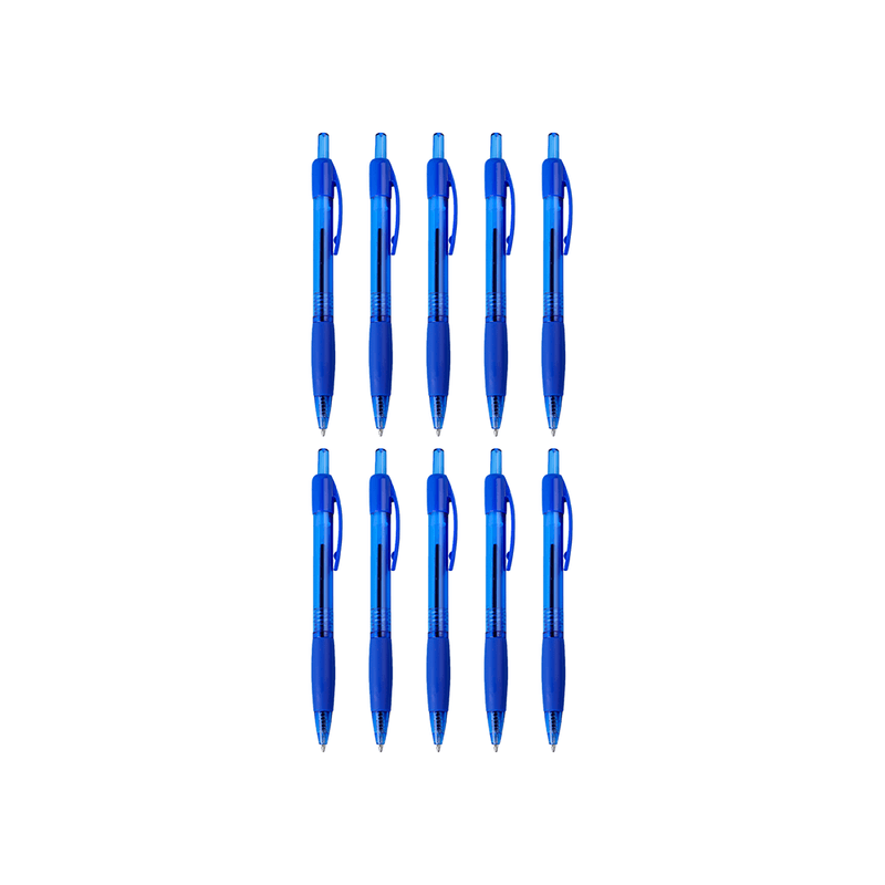 Plumas Azules Set 3 Piezas