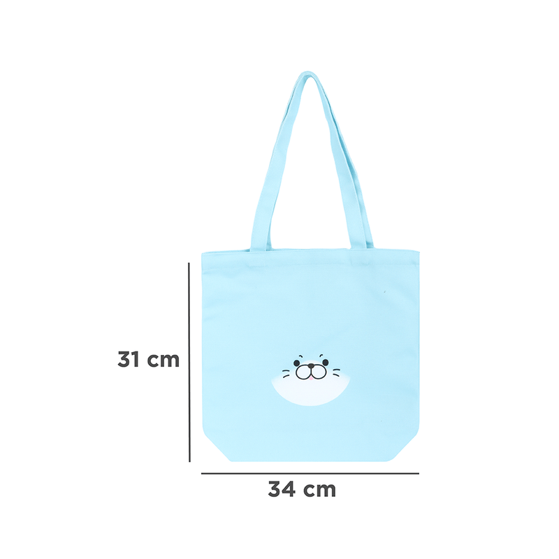 Bolsa-De-Compras-Foca-Animal-Faces-100-Poli-ster-Azul-34x31x10-cm-7-19975