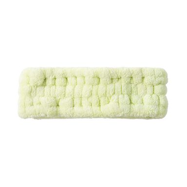 Banda Para Cabello China Panda Textil Verde