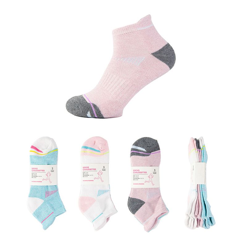 Calcetines Deportivos Mujer - 3 pares – Miniso Nicaragua