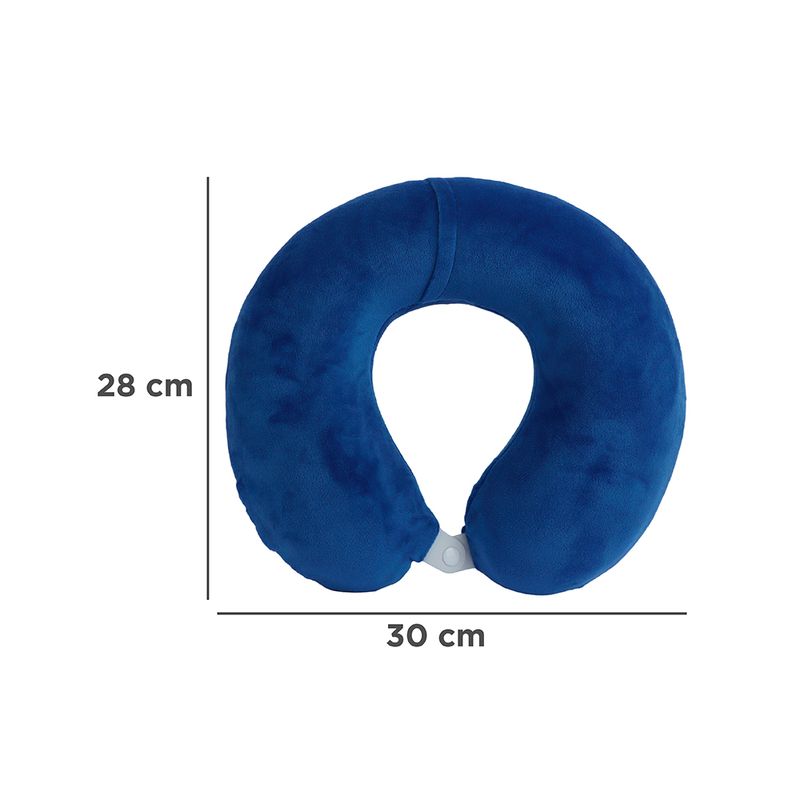 Almohada para viaje Memory Foam alta calidad Travel Blue