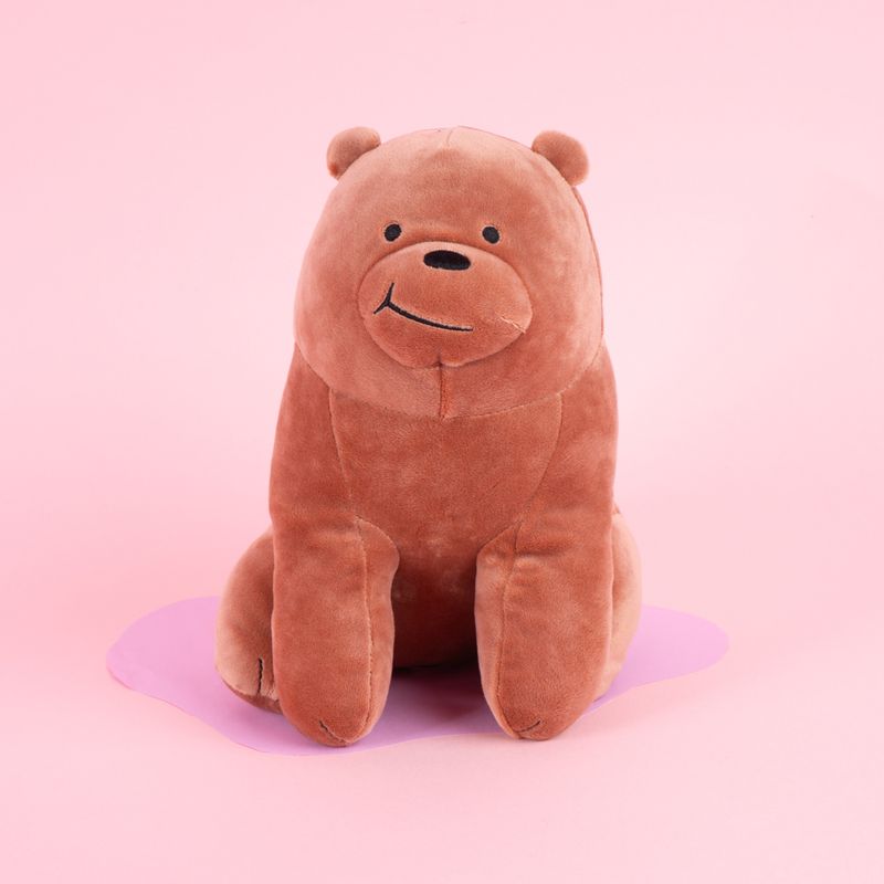 Peluche We Bare Bears Pardo Sentado Peluches Miniso