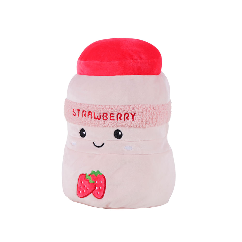 Gato Peluche Peluche Nomo Fresa Rosa 5cm Amuleto Kawaii Para