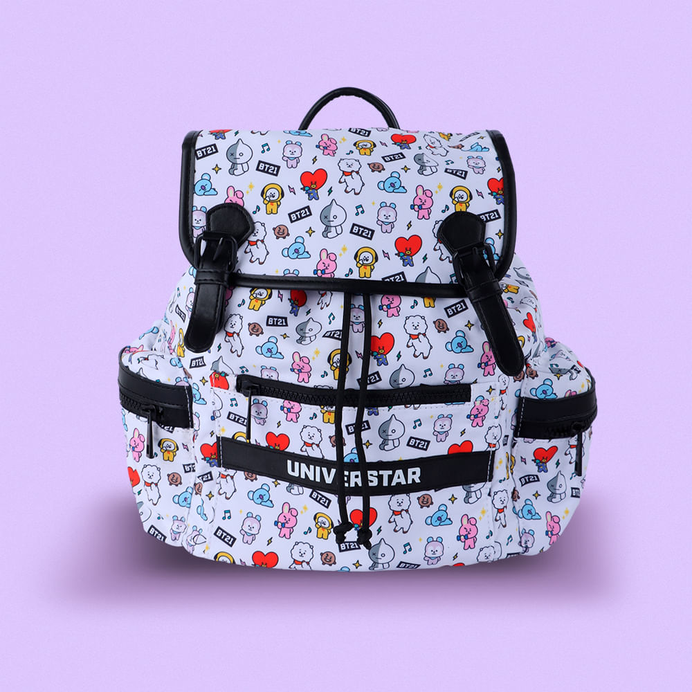 Mochila BT21 Multiestampado Bolsas y Mochilas Miniso