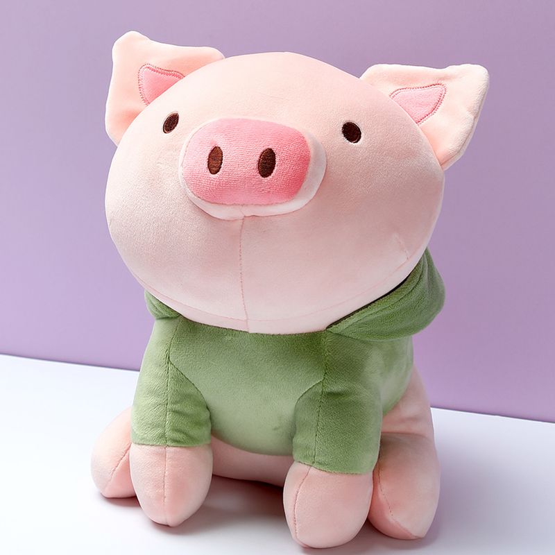 Cerdito Puerco Dinosaurio Peluche Peluche Con Capucha Miniso