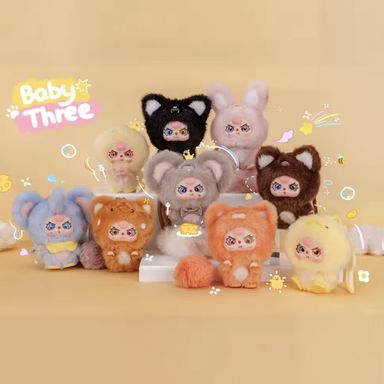 BlindLab Blind Box Baby Three Mini Hug  15 cm Vinyl Plush