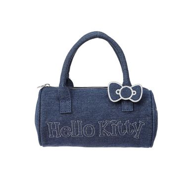 BlindLab Bolso Bucket Sanrio Hello Kitty Tipo Mezclilla Textil Azul