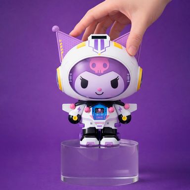 BlindLab Bloques De Construcción Sanrio Kuromi Voyage 17.5x10x12.5 cm 400 Piezas