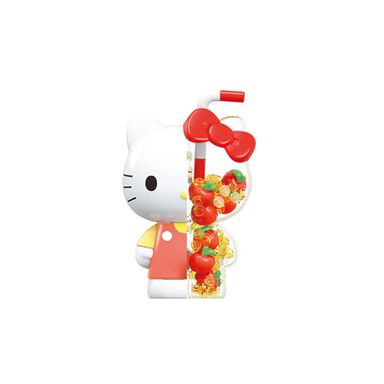 BlindLab Bloques De Construcción Sanrio Hello Kitty Bebida De Manzana 9.1x7.3x13 cm 100 Piezas