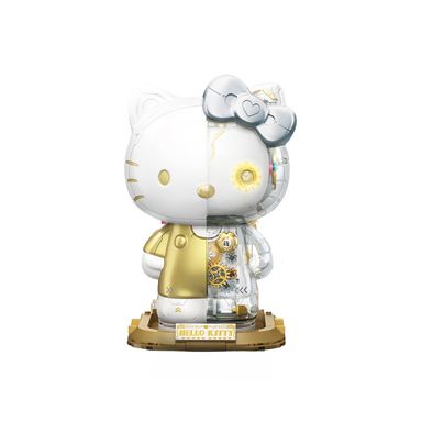 BlindLab Bloques De Construcción Sanrio Hello Kitty Dorada 14.2x21.8 cm 400 Piezas