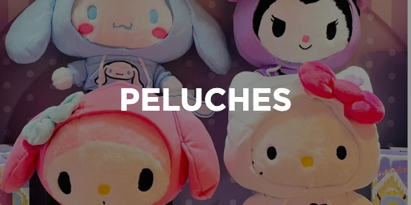 Peluches Premium y Grandes: Hello Kitty, Stitch, Mickey Mouse