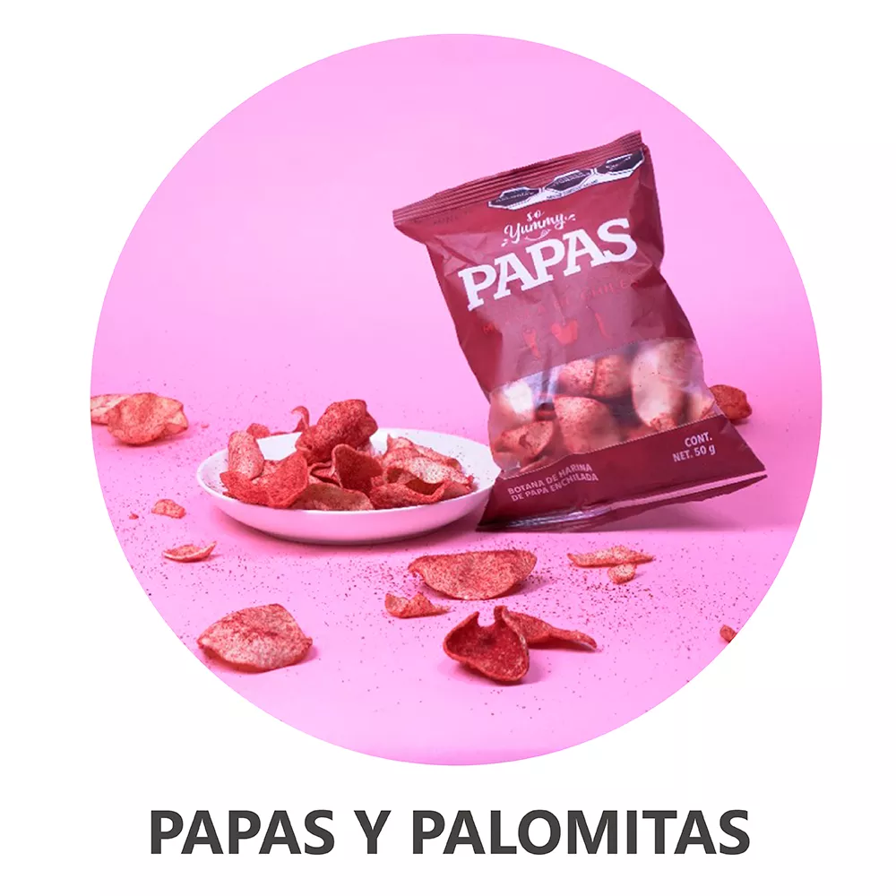 PAPAS Y PALOMITAS